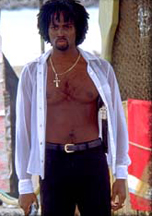 Mercutio, as played by Harold Perrineau.