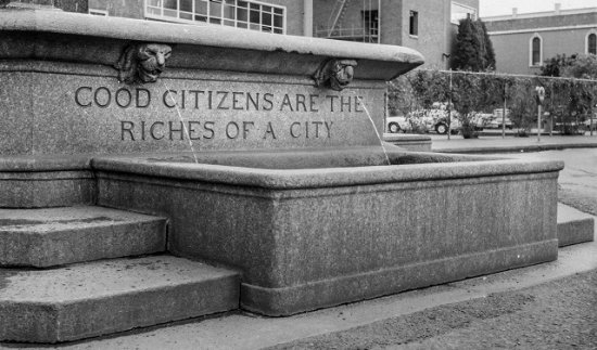 GOOD CITIZENS ARE THE RICHES OF A CITY