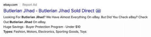 Looking For Butlerian Jihad? We Have Almost Everything On eBay. But Did You Check eBay? Check Out Butlerian Jihad On eBay.