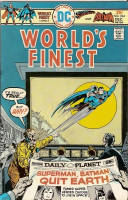 Superman, Batman QUIT EARTH