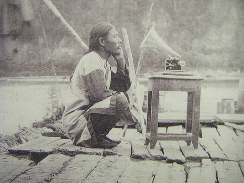 The village elder Pisangka in Tsaija (about five kilometers from Imperators-Kaja Gawan).